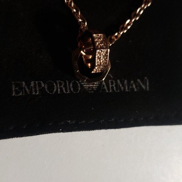 Emporio Armani Rose Gold-Tone Chain Bracelet - Picture 8 of 14